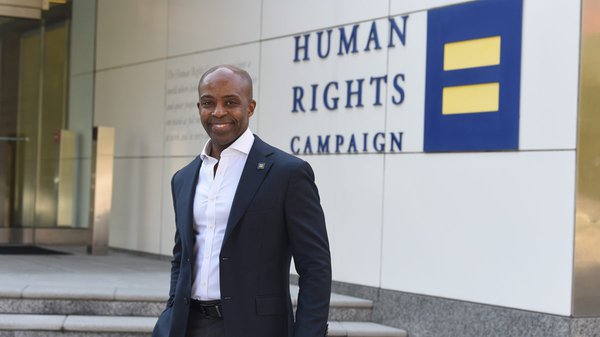 Alphonso David serves as the president of the Human Rights Campaign – the first civil rights lawyer and the first person of color to serve as president of the HRC in the organization’s nearly 40-year history.