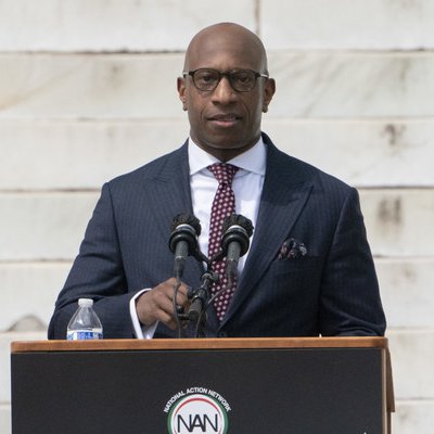 David Clunie rallied with Reverend Al Sharpton and the National Action Network, the NAACP, National Urban League, The National Coalition on Black Civic Participation, NAACP Legal Defense and Educational Fund, elected officials, and more at the Commitment March on Washington.